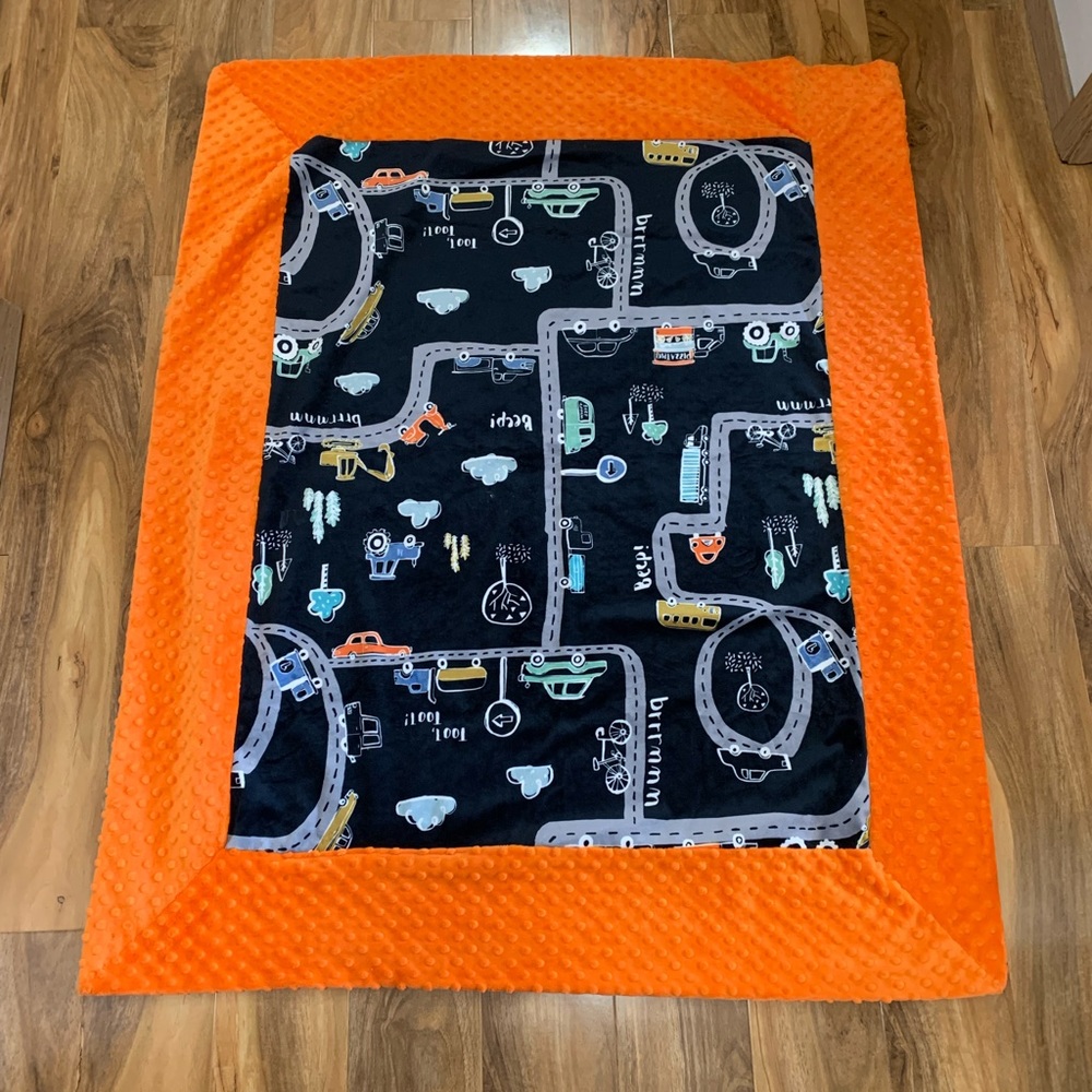 40x49 Minky Toddler Blanket